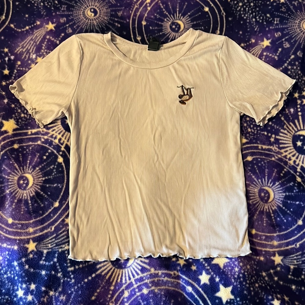 Tan crop top